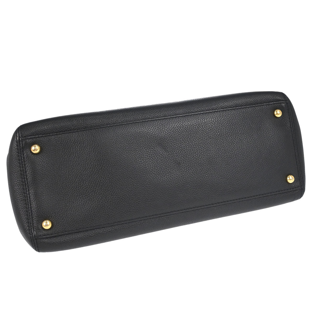 Chanel Black Calfskin Executive Cerf Tote Bag