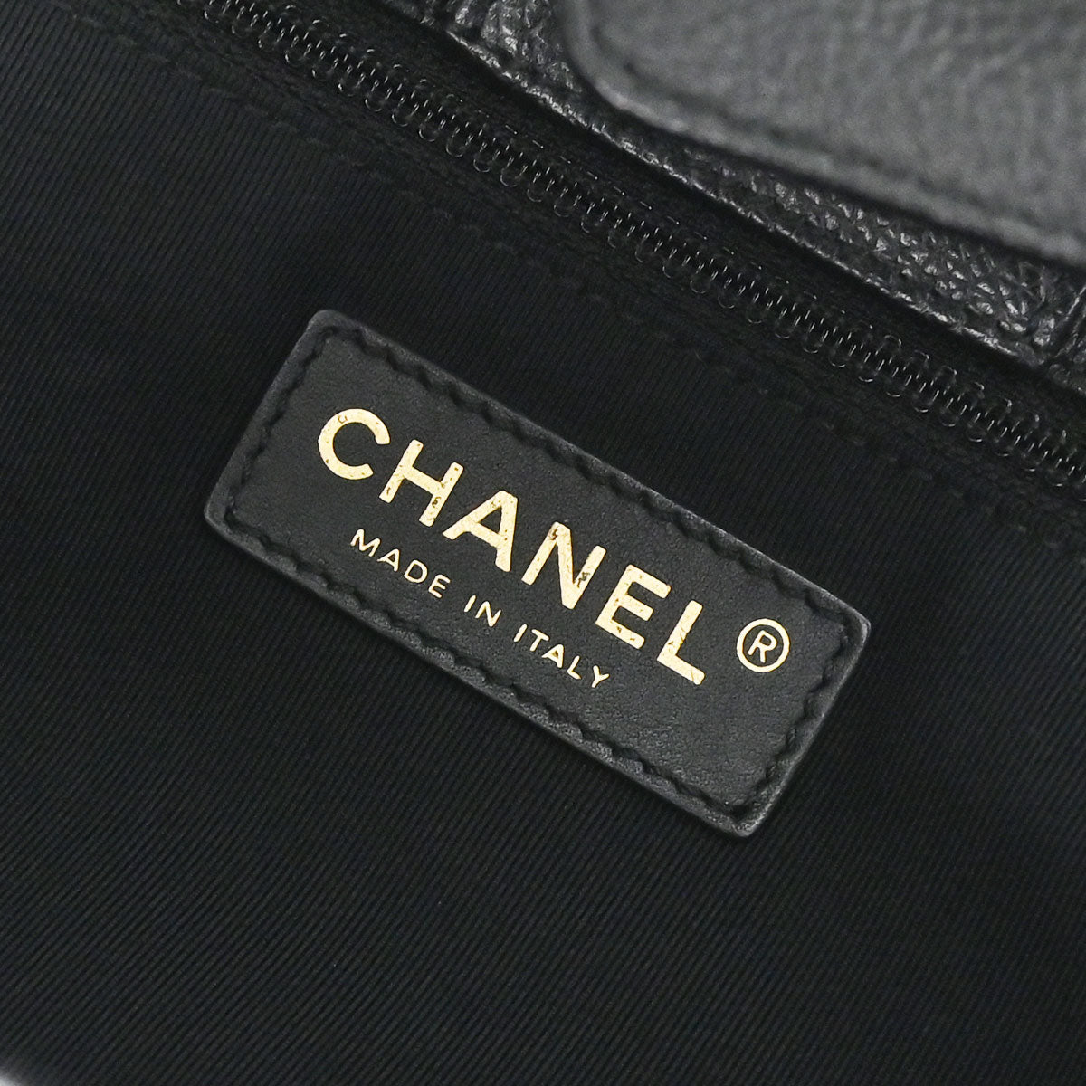 Chanel Black Calfskin Executive Cerf Tote Bag