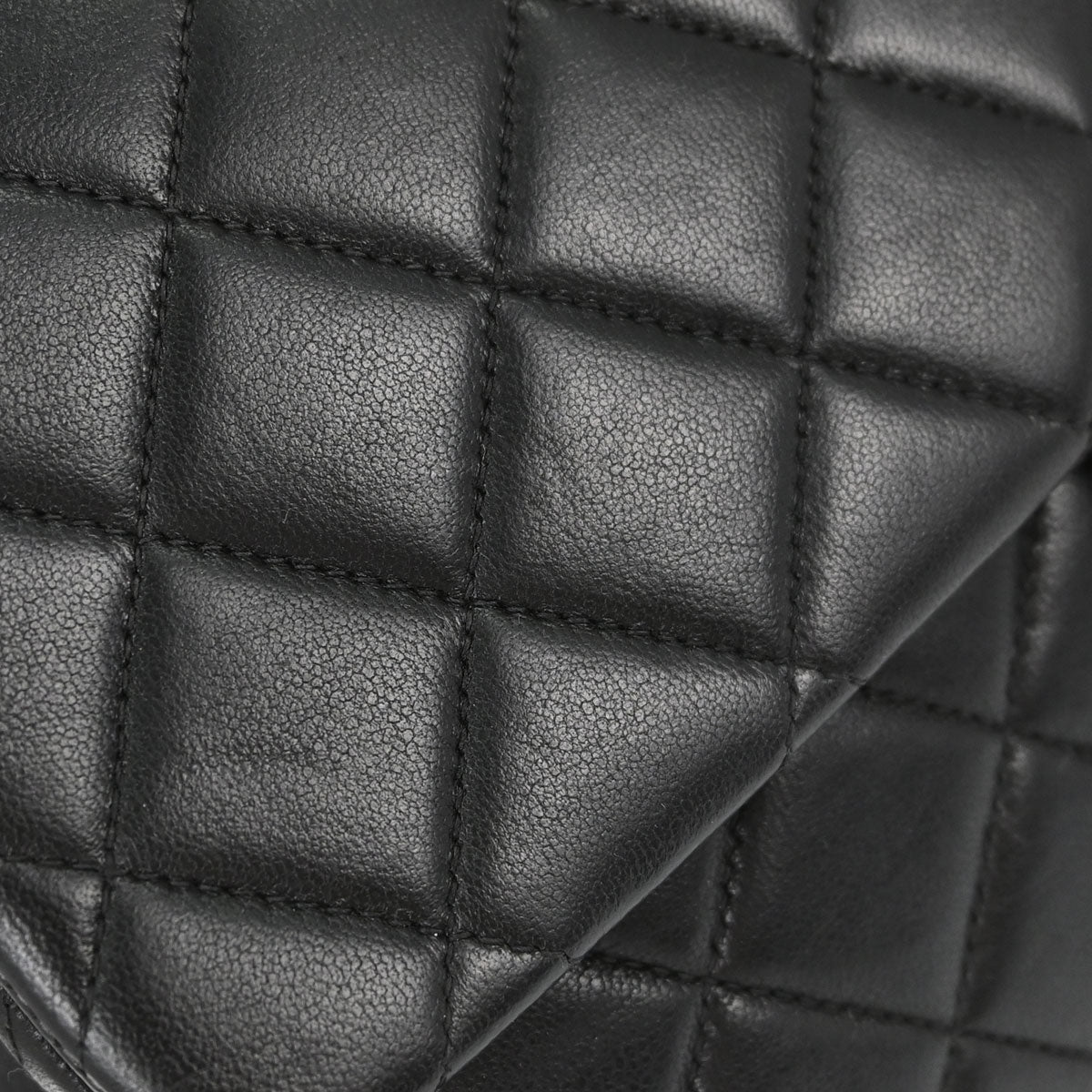 Chanel 1996-1997 Black Lambskin Flap Backpack