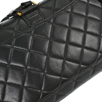 Chanel 1996-1997 Black Lambskin Flap Backpack