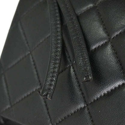 Chanel 1996-1997 Black Lambskin Flap Backpack