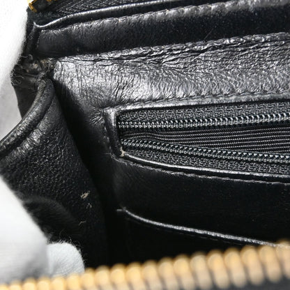 Chanel 1996-1997 Black Lambskin Flap Backpack
