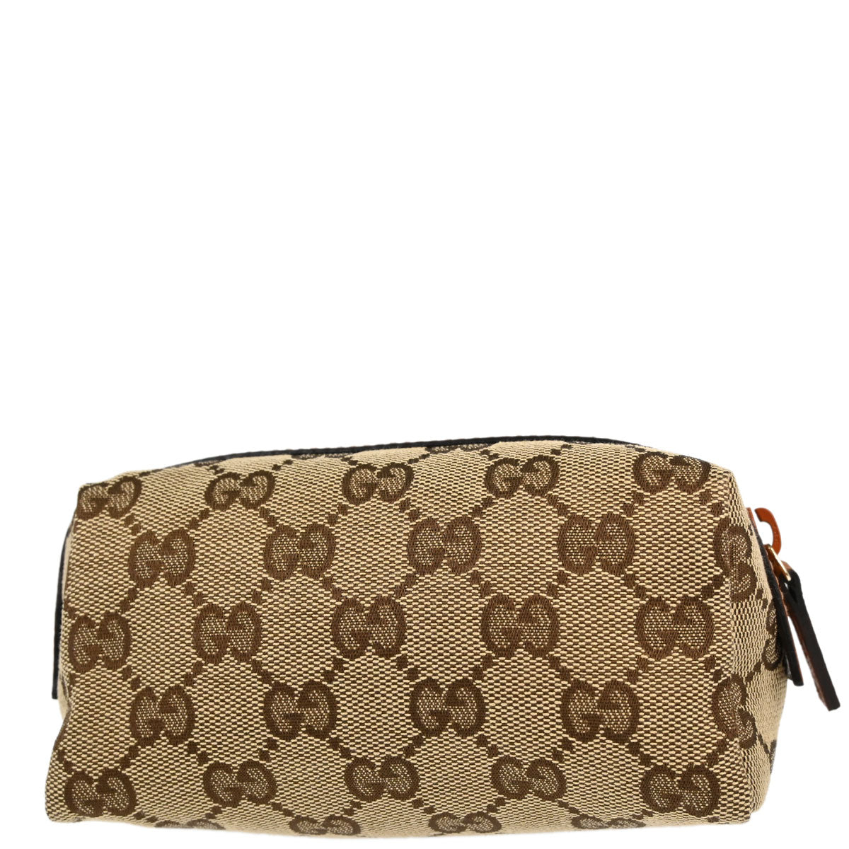 Gucci Beige Canvas GG Cosmetic Pouch