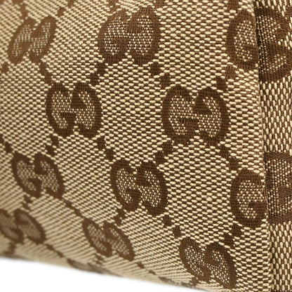 Gucci Beige Canvas GG Cosmetic Pouch