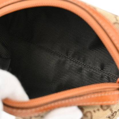 Gucci Beige Canvas GG Cosmetic Pouch