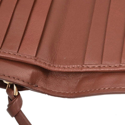 Bottega Veneta Brown Lambskin Intrecciato Bifold Wallet