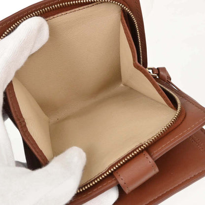 Bottega Veneta Brown Lambskin Intrecciato Bifold Wallet