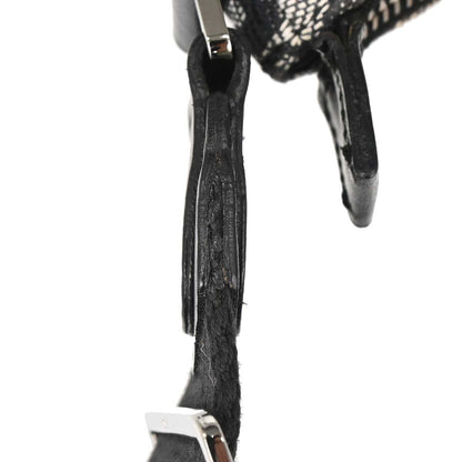 Christian Dior Black Trotter Saddle Shoulder Bag