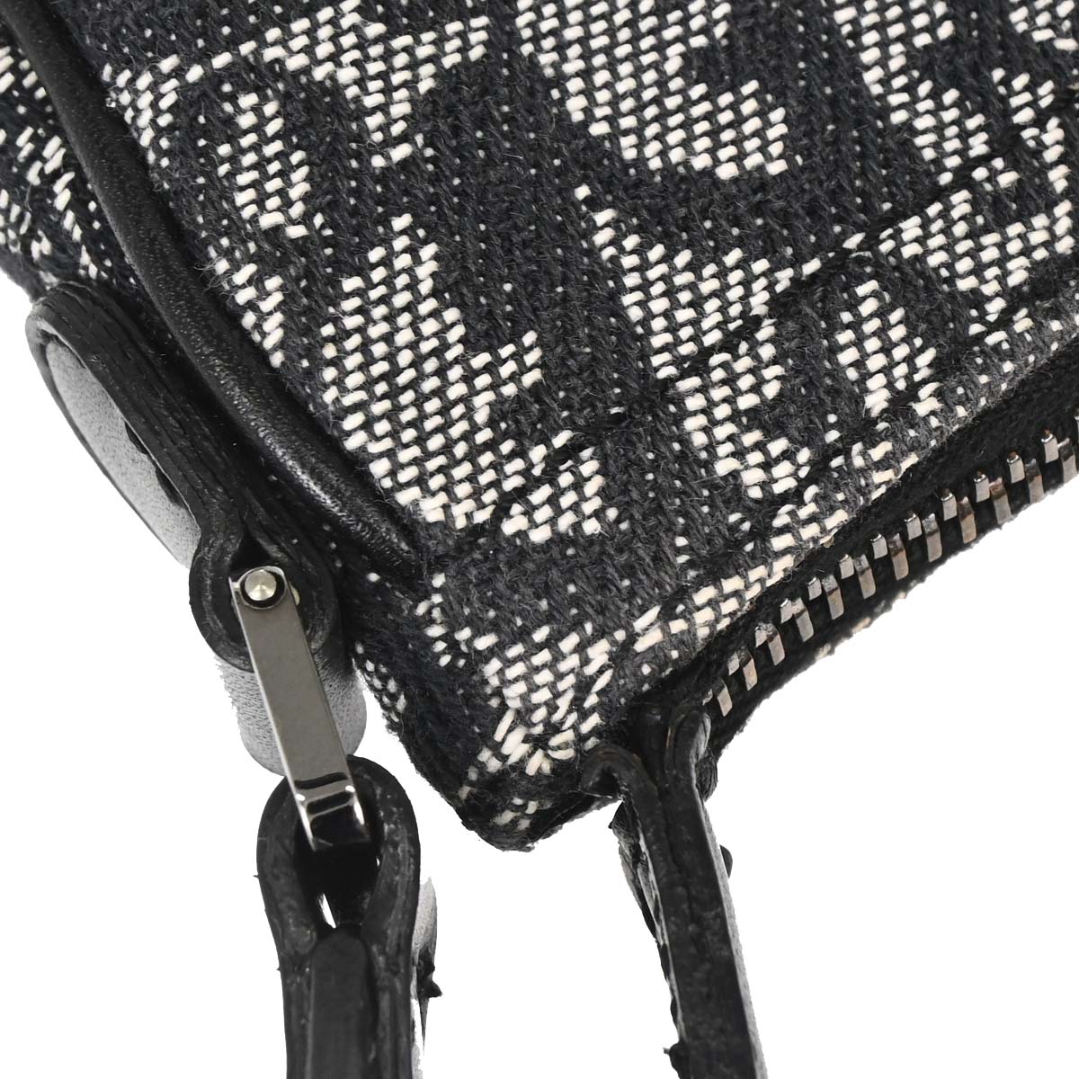 Christian Dior Black Trotter Saddle Shoulder Bag