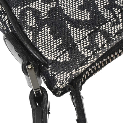 Christian Dior Black Trotter Saddle Shoulder Bag