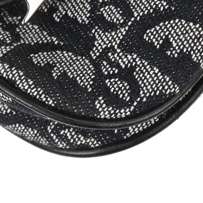 Christian Dior Black Trotter Saddle Shoulder Bag