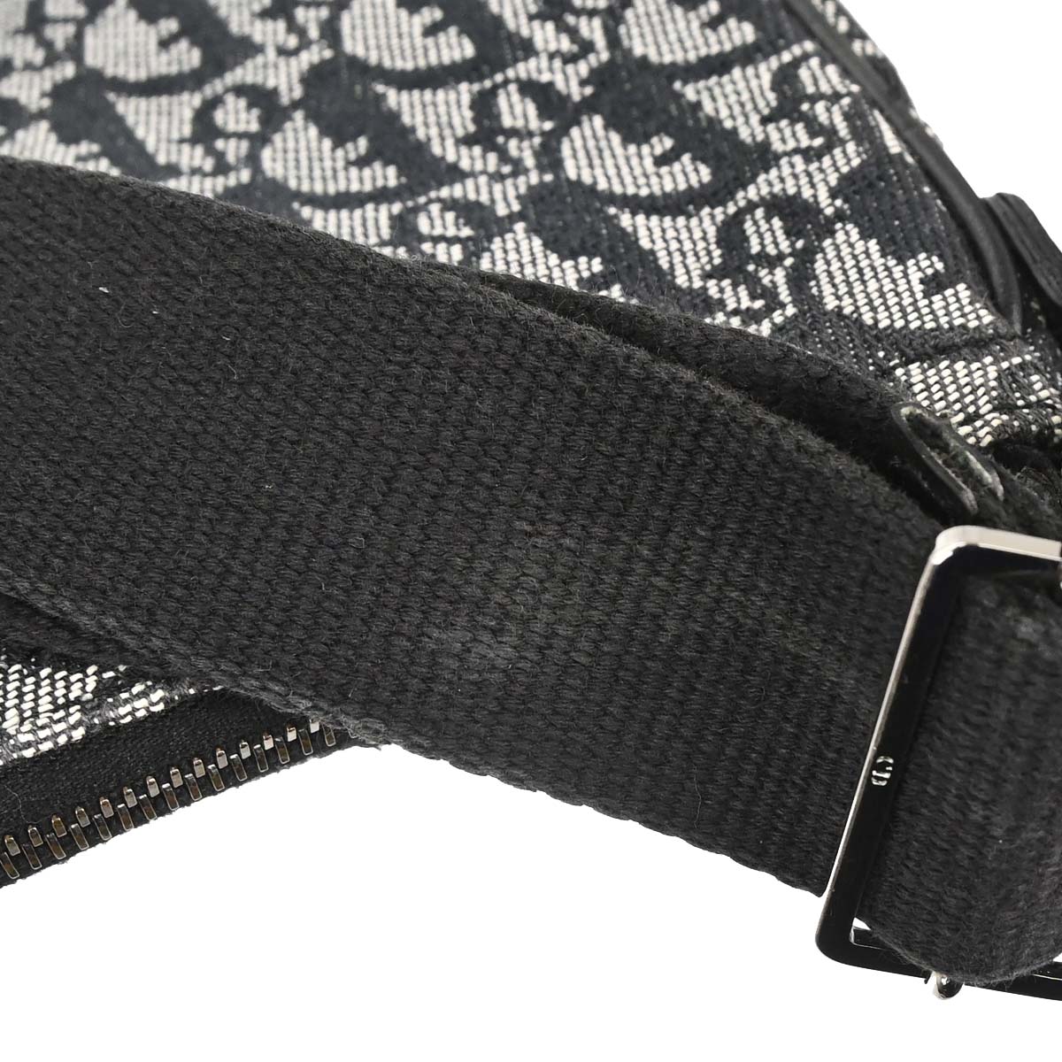 Christian Dior Black Trotter Saddle Shoulder Bag