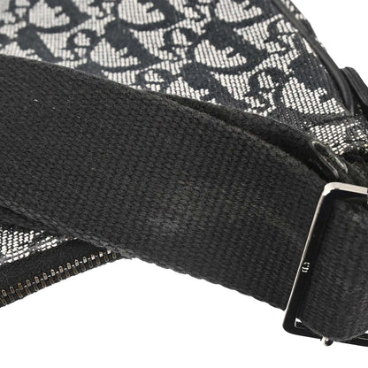 Christian Dior Black Trotter Saddle Shoulder Bag