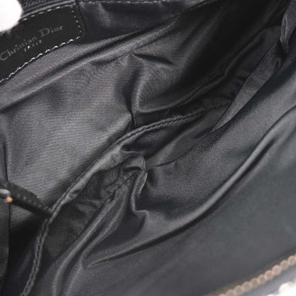 Christian Dior Black Trotter Saddle Shoulder Bag