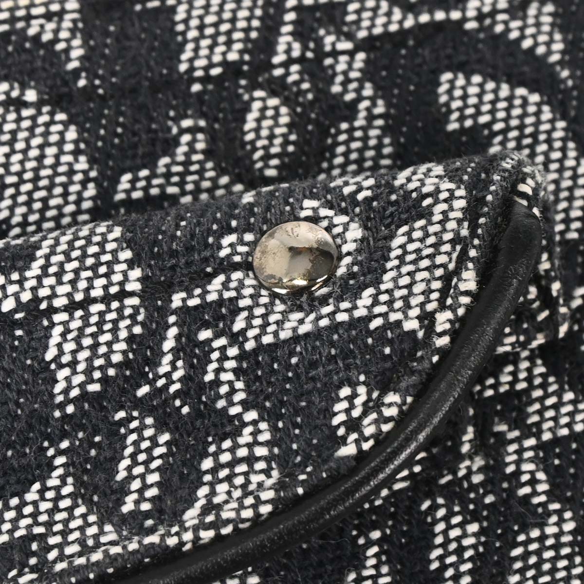 Christian Dior Black Trotter Saddle Shoulder Bag