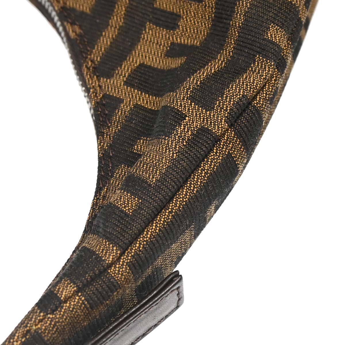 Fendi Brown Canvas Zucca Handbag