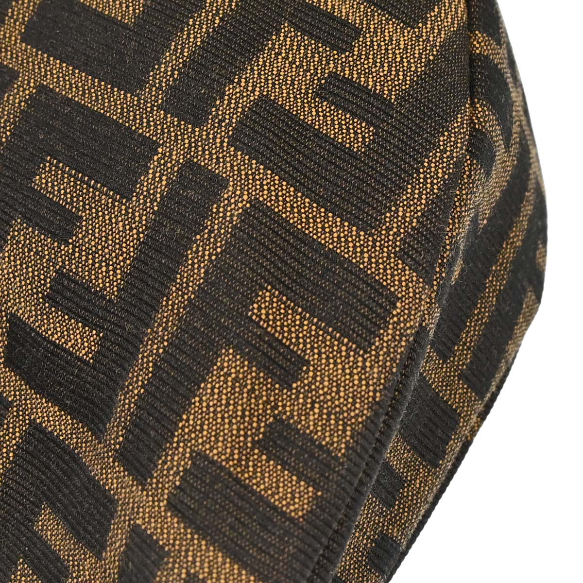 Fendi Brown Canvas Zucca Handbag