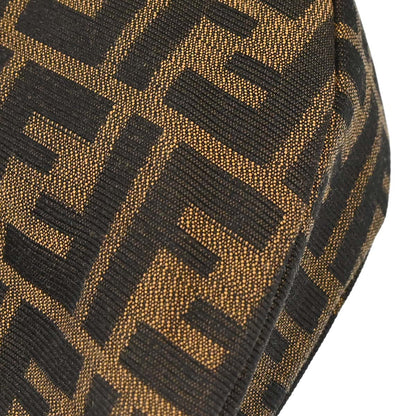 Fendi Brown Canvas Zucca Handbag