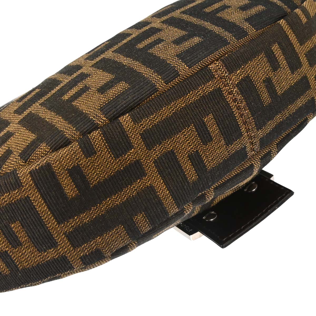 Fendi Brown Canvas Zucca Handbag