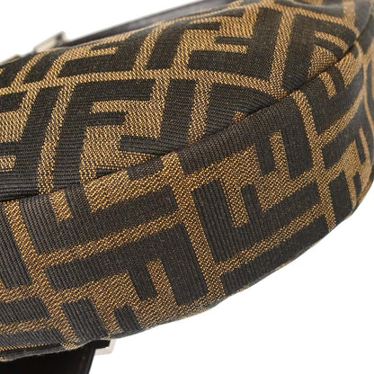 Fendi Brown Canvas Zucca Handbag
