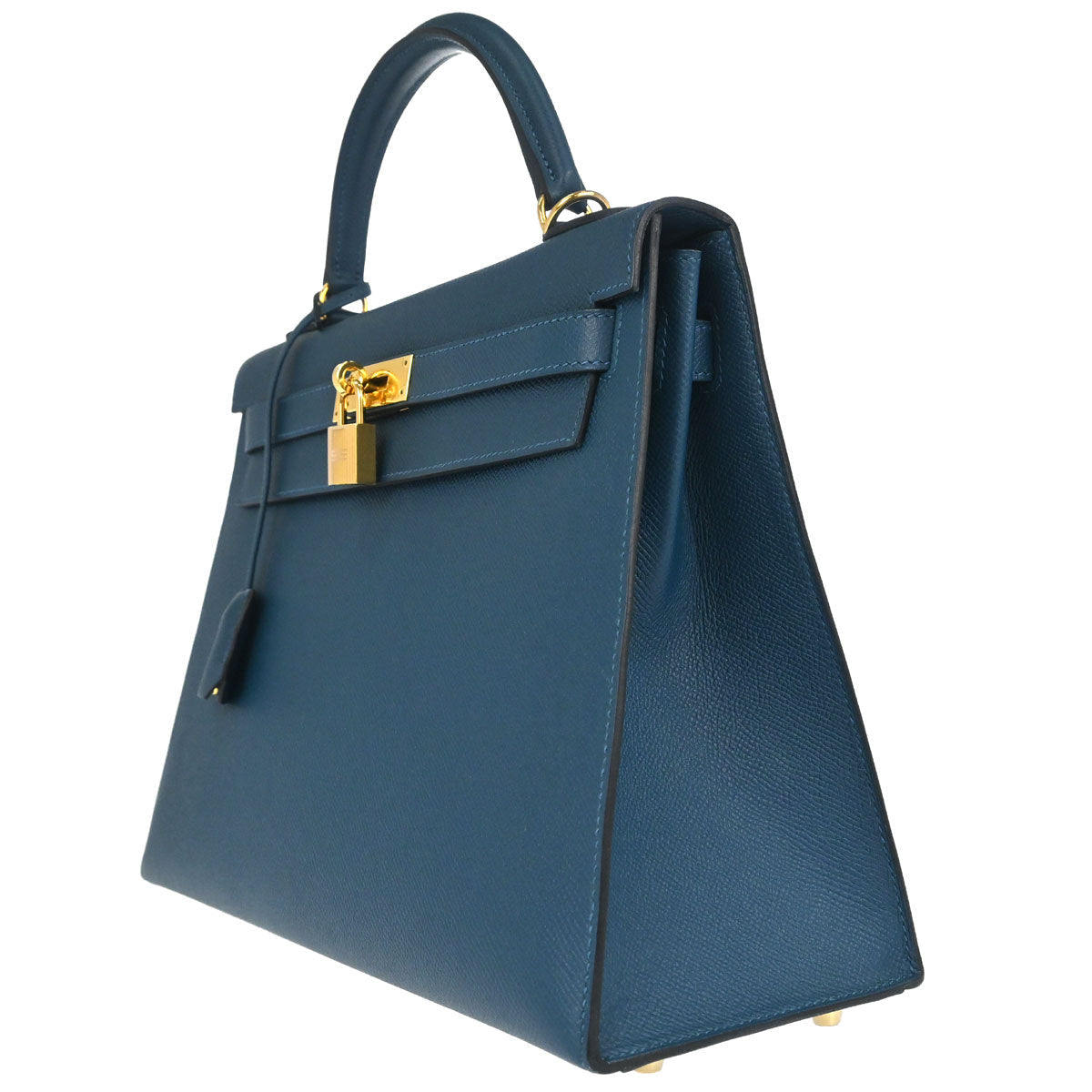 Hermes Colvert Epsom Kelly 32 Sellier 2way Shoulder Handbag