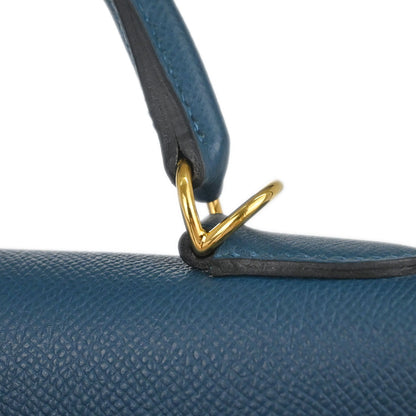 Hermes Colvert Epsom Kelly 32 Sellier 2way Shoulder Handbag