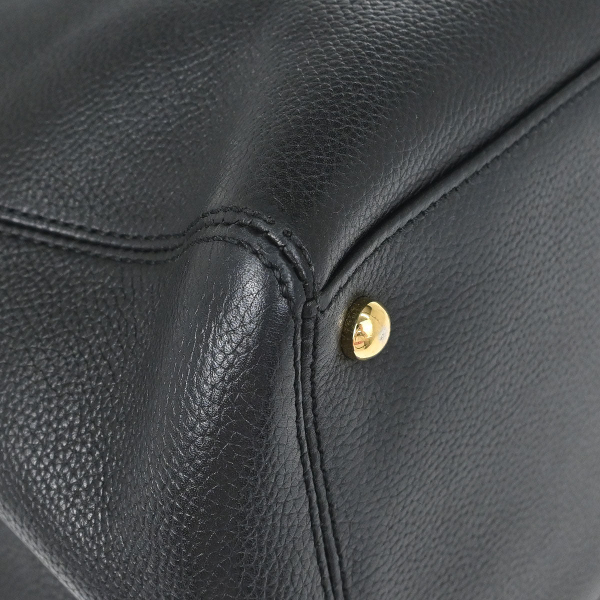 Chanel Black Calfskin Executive Cerf Tote Bag