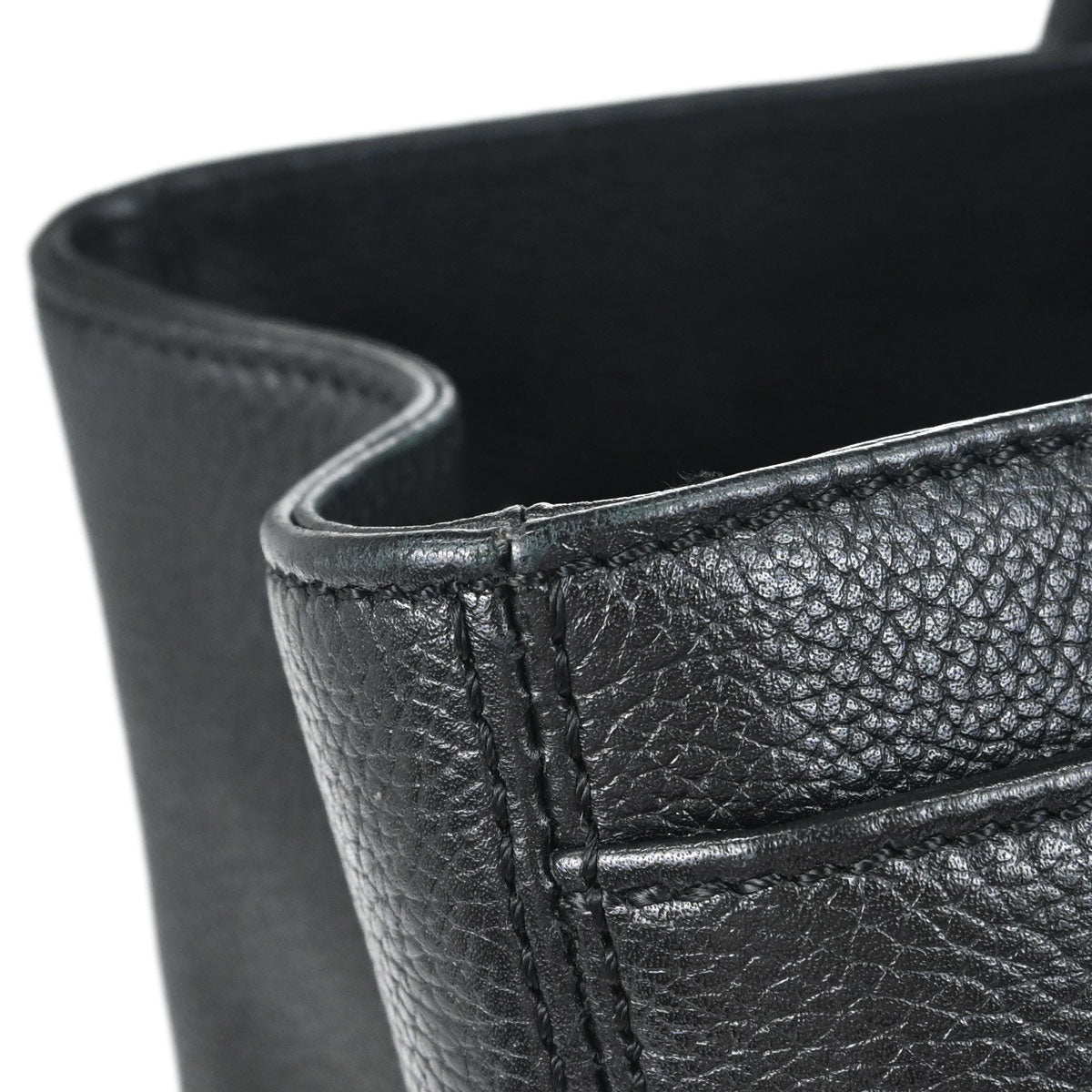 Chanel Black Calfskin Executive Cerf Tote Bag
