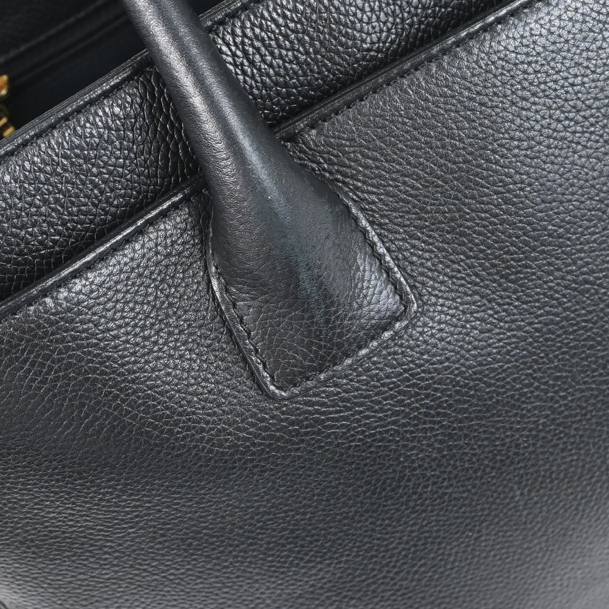 Chanel Black Calfskin Executive Cerf Tote Bag