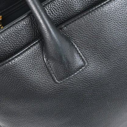Chanel Black Calfskin Executive Cerf Tote Bag