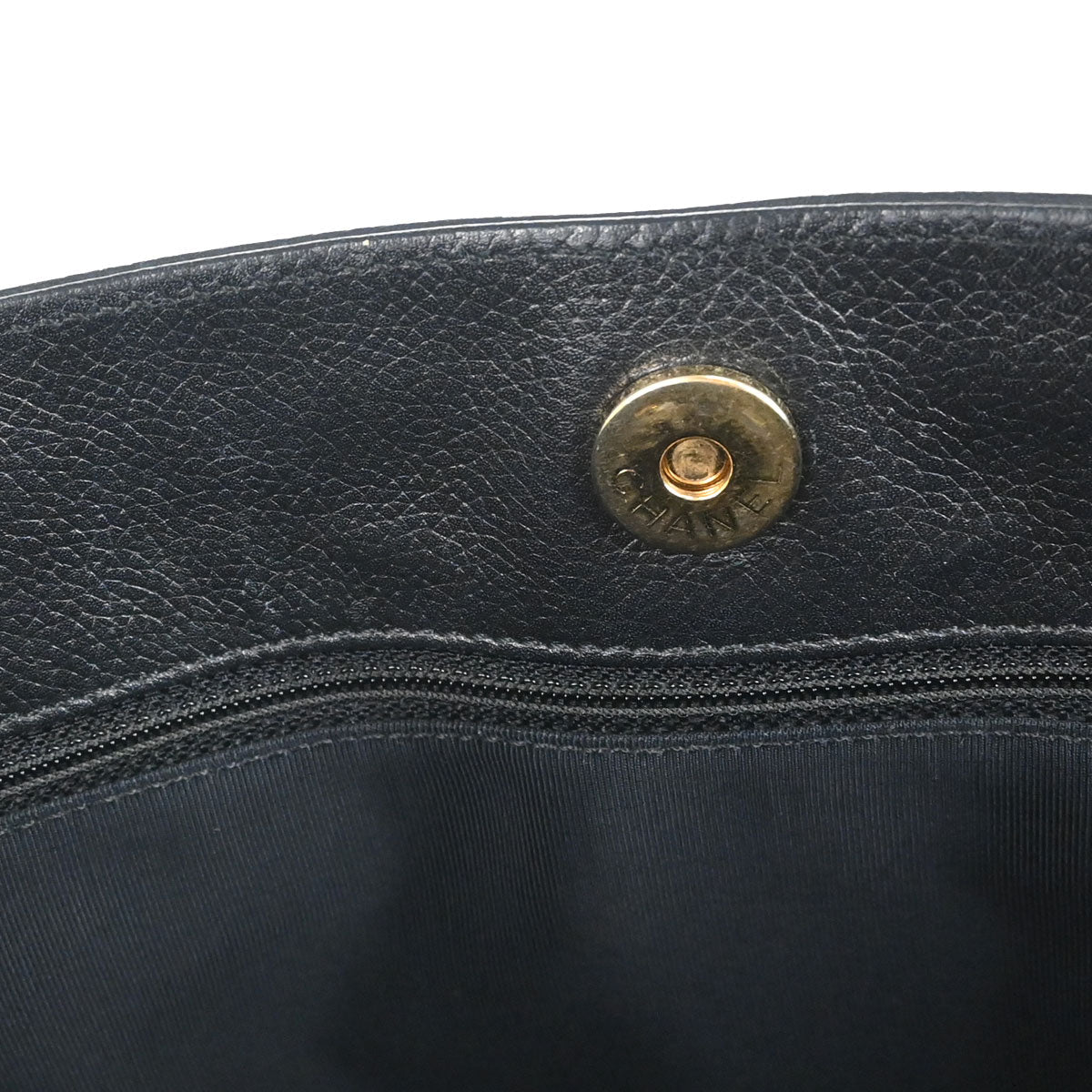 Chanel Black Calfskin Executive Cerf Tote Bag