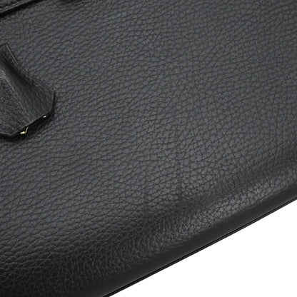 Hermes Black Ardennes Kelly 28 Sellier 2way Shoulder Handbag