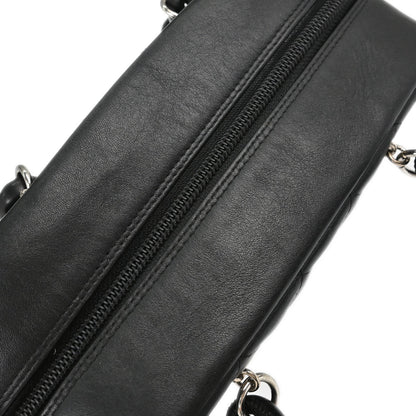Chanel 2005-2006 Black Calfskin Cambon Ligne Handbag