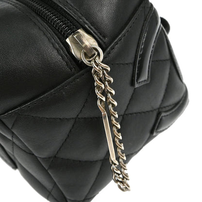 Chanel 2005-2006 Black Calfskin Cambon Ligne Handbag