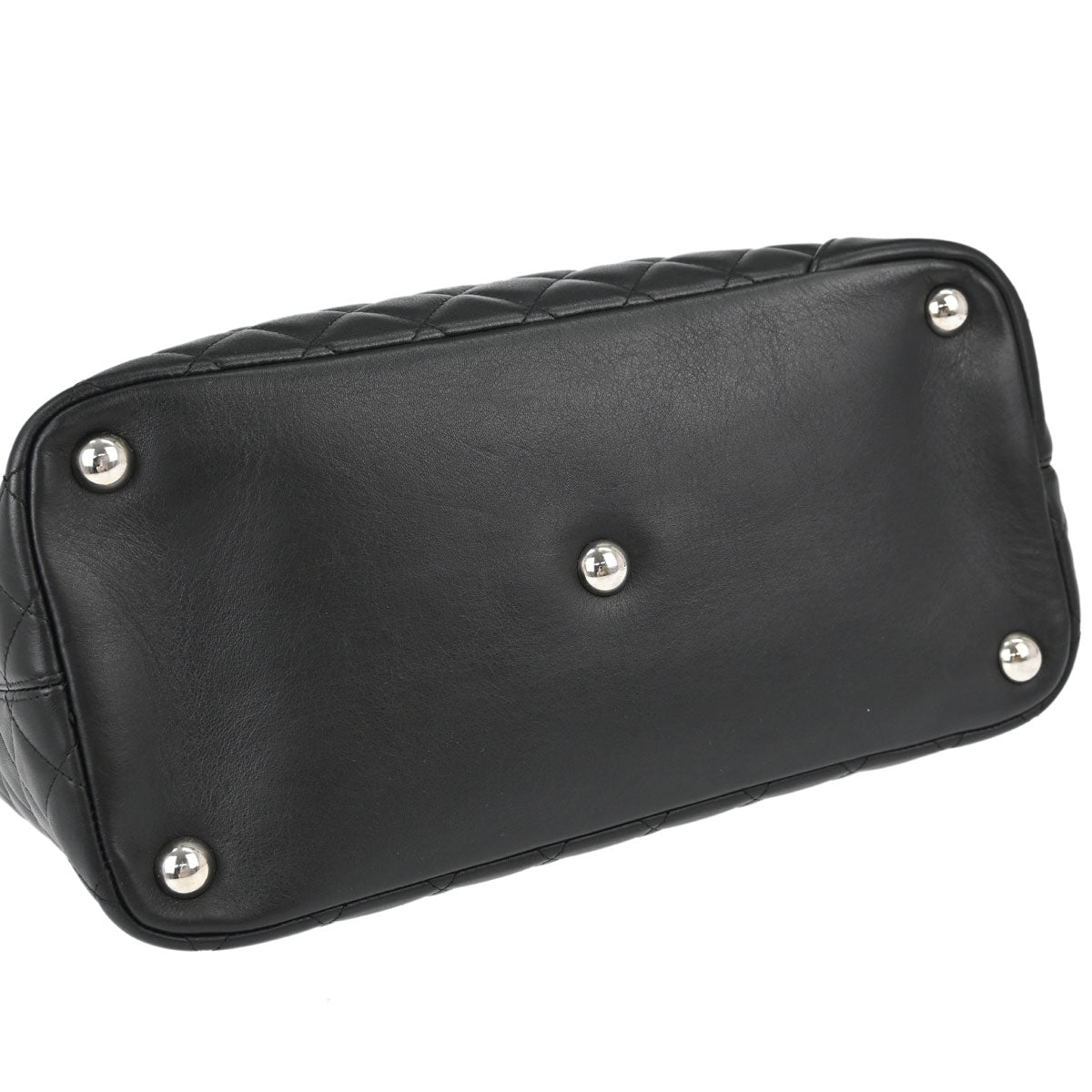 Chanel 2005-2006 Black Calfskin Cambon Ligne Tote Handbag