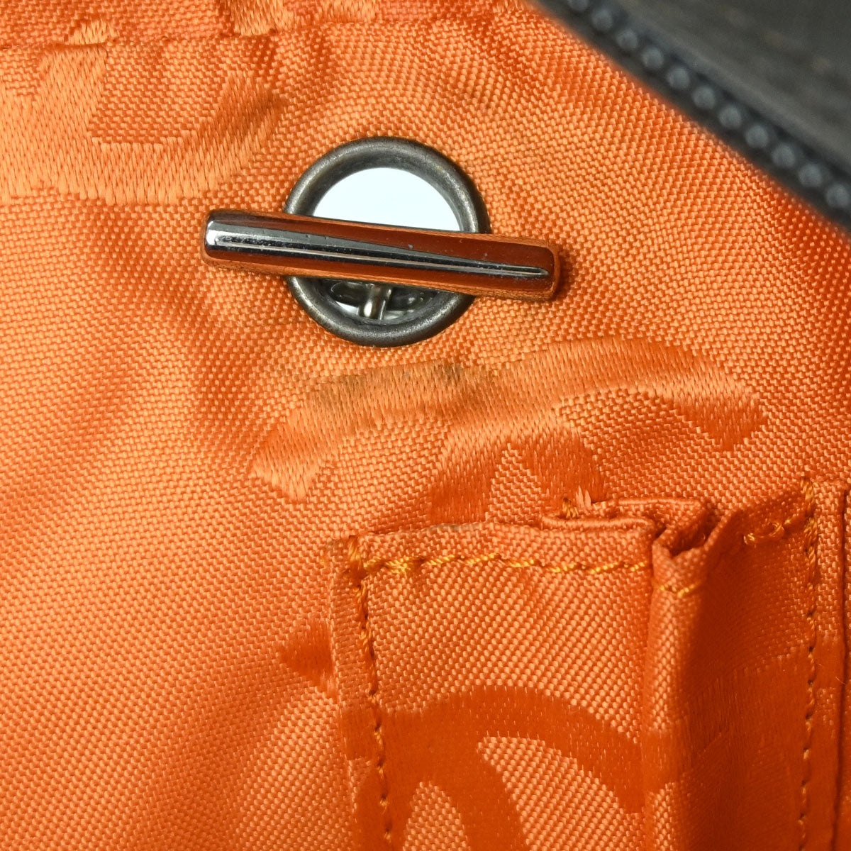 Chanel 2005-2006 Brown Calfskin Cambon Ligne Bowling Bag 27