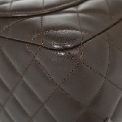 Chanel 2005-2006 Brown Calfskin Cambon Ligne Handbag