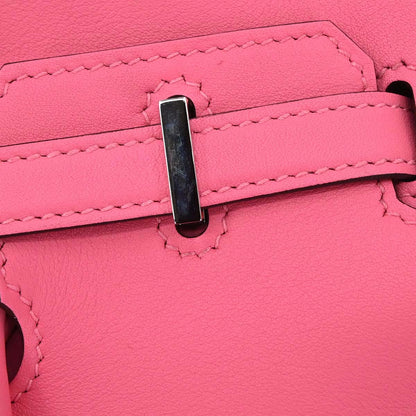 Hermes Rose Azalee Swift Birkin 25 Handbag