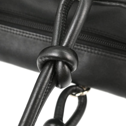 Chanel Black Calfskin Cambon Ligne Bowling Bag 27