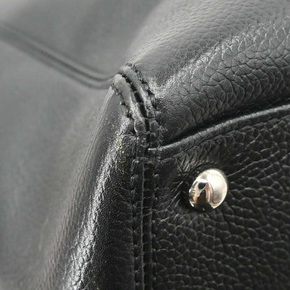 Chanel Black Calfskin Executive Cerf 2way Shoulder Tote Bag