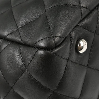 Chanel 2005-2006 Black Calfskin Cambon Ligne Bowling Bag 27