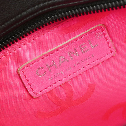 Chanel 2005-2006 Black Calfskin Cambon Ligne Bowling Bag 27