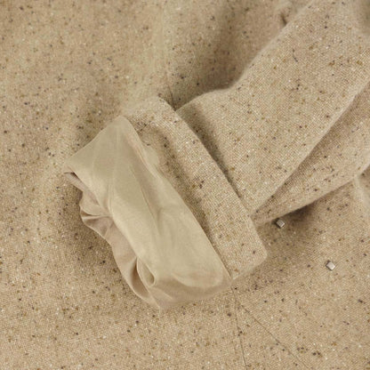 Chanel 1999 Collarless Jacket Beige #42