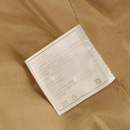 Chanel 1999 Collarless Jacket Beige #42