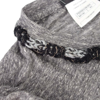 Chanel 2011 Short Sleeve T-shirt Top Gray #40