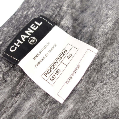 Chanel 2011 Short Sleeve T-shirt Top Gray #40