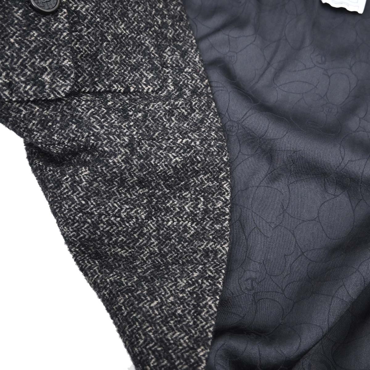 Chanel 2005 Tweed Jacket Brown #38