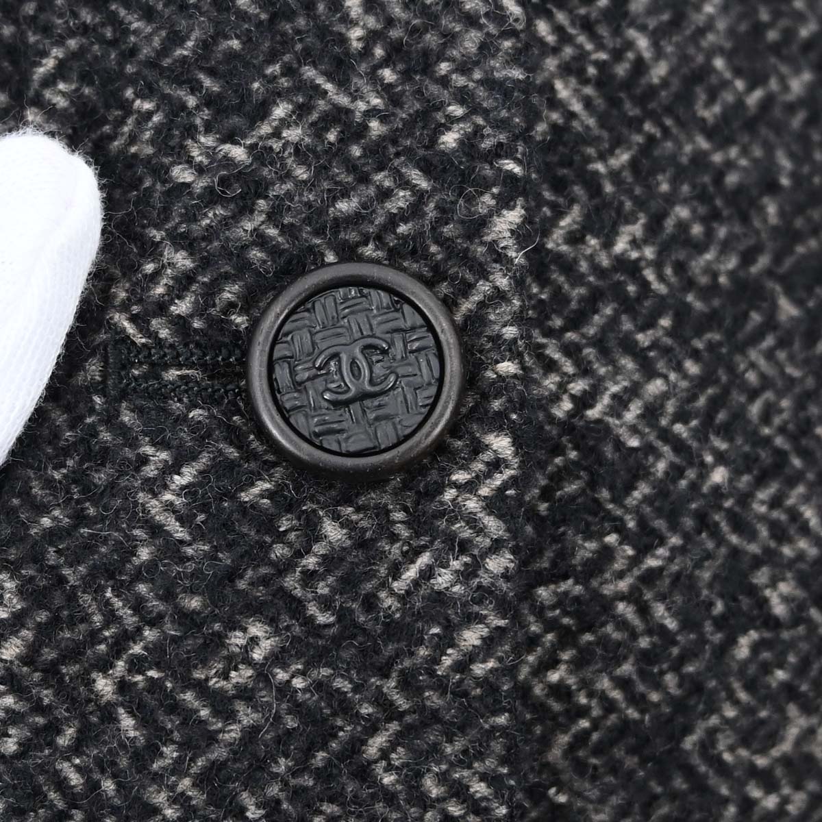 Chanel 2005 Tweed Jacket Brown #38