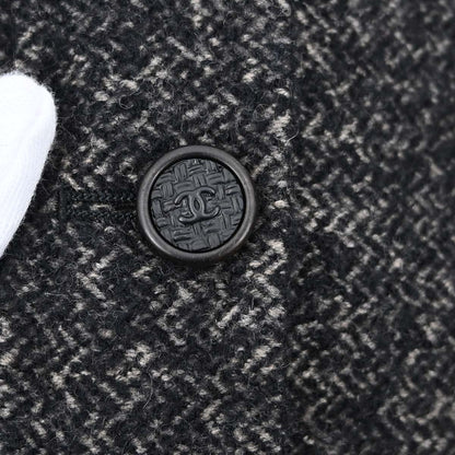 Chanel 2005 Tweed Jacket Brown #38