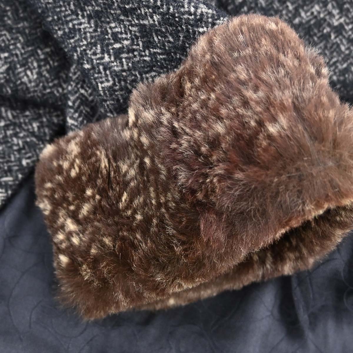 Chanel 2005 Tweed Jacket Brown #38